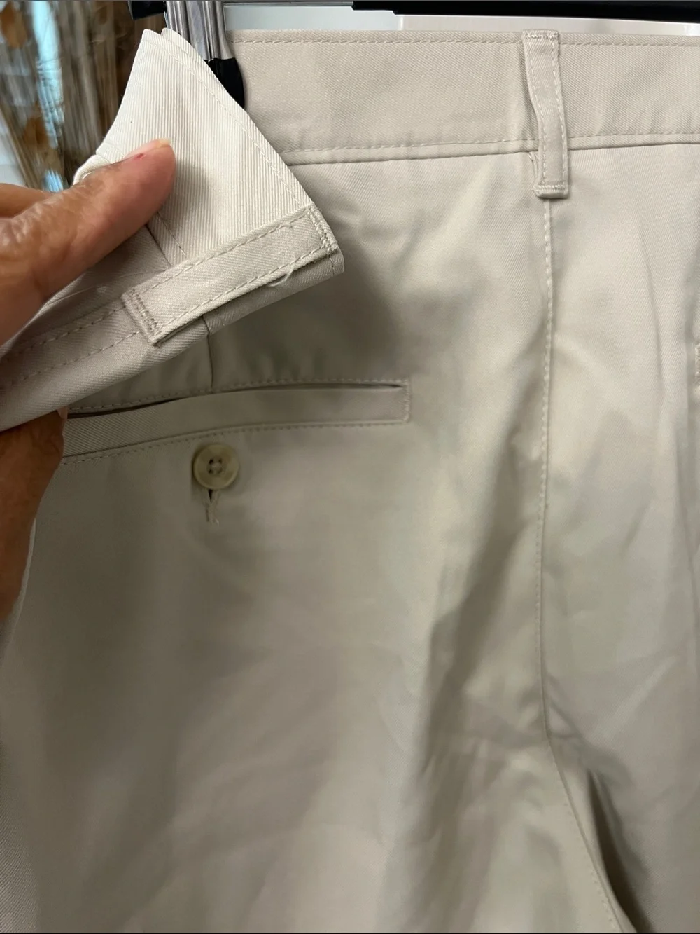 PGA Tour Khaki Flat Front Men’s Shorts